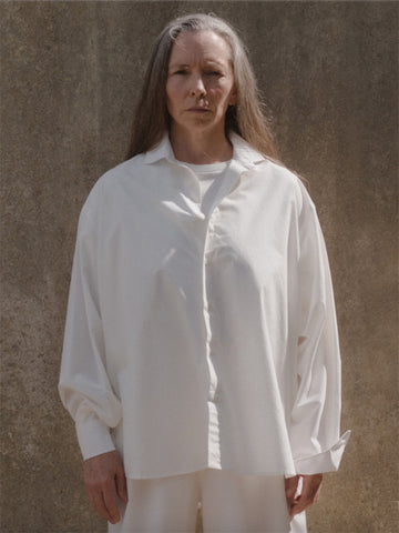 Baserange Claude Shirt, Undyed