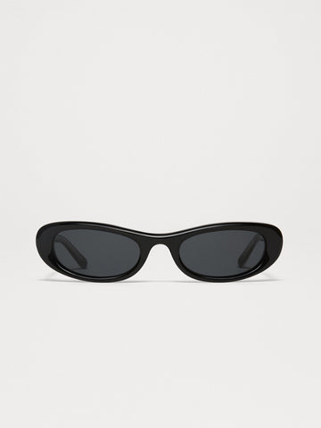 Chimi Bow Sunglasses, Black