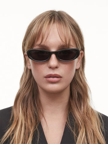 Chimi Bow Sunglasses, Black