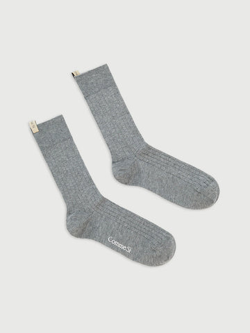 Comme Si Yves Sock, Heather Grey