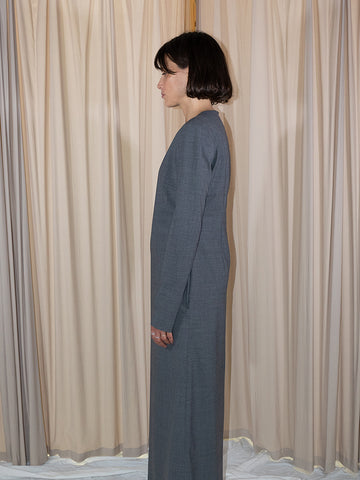 Maison Margiela MM6 Tailored Maxi Dress, Grey