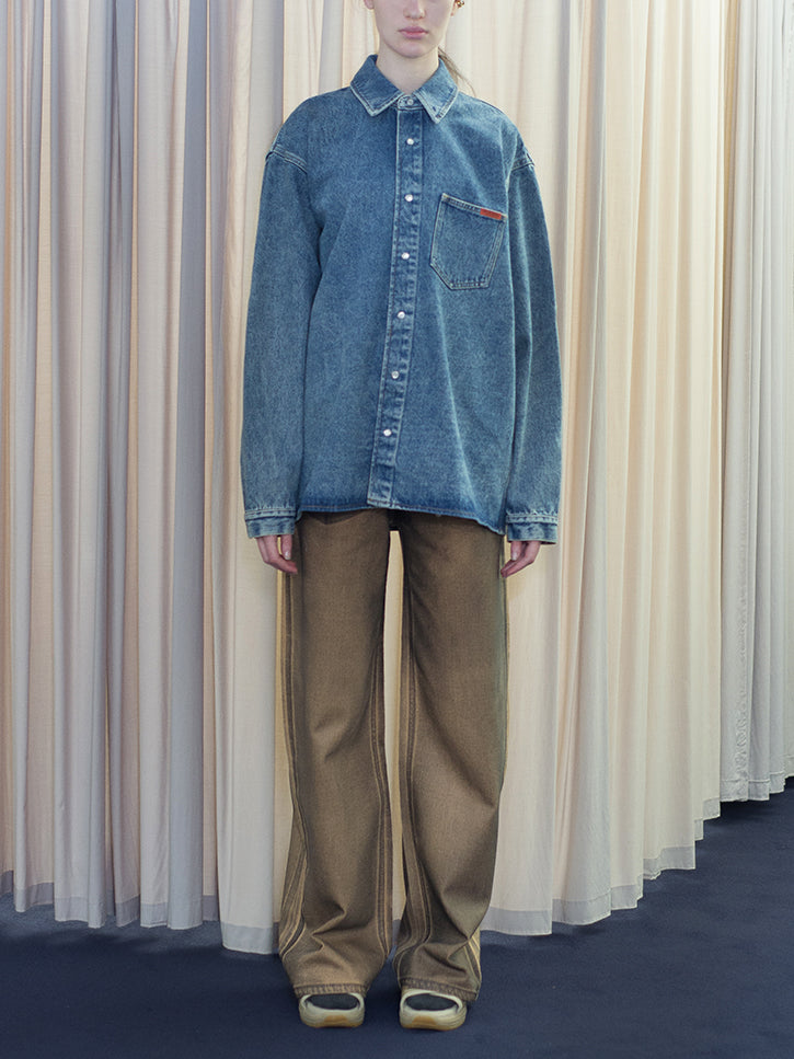 Martine Rose Denim Overshirt