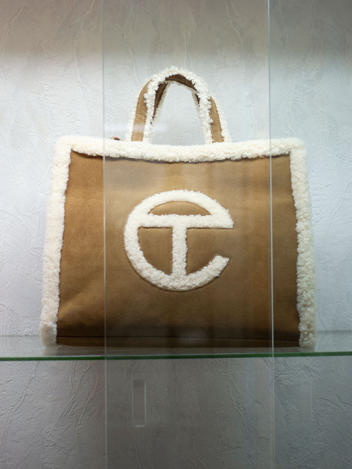 UGG x TELFAR shearling-lined Crossbody Bag - Farfetch