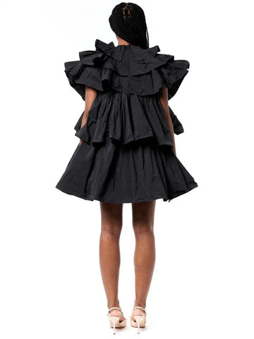 Vaquera Ruffle Dress