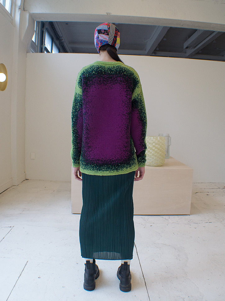 Y/Project Gradient Heavy Knit Sweater